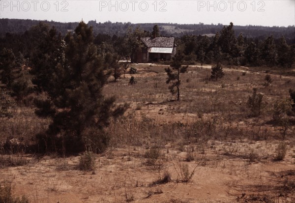 House in southern U.S., ca. 1940. Creator: Marion Post Wolcott.