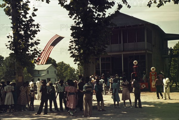 4th of July celebration, St. Helena Island, S.C., 1939. Creator: Marion Post Wolcott.