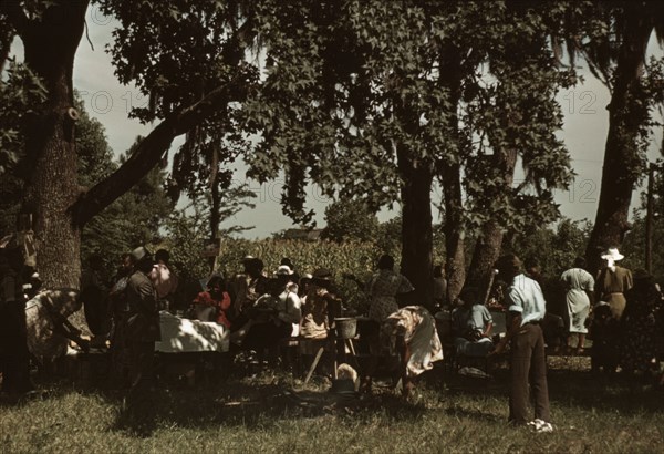 A Fourth of July celebration, St. Helena Island, S.C., 1939. Creator: Marion Post Wolcott.