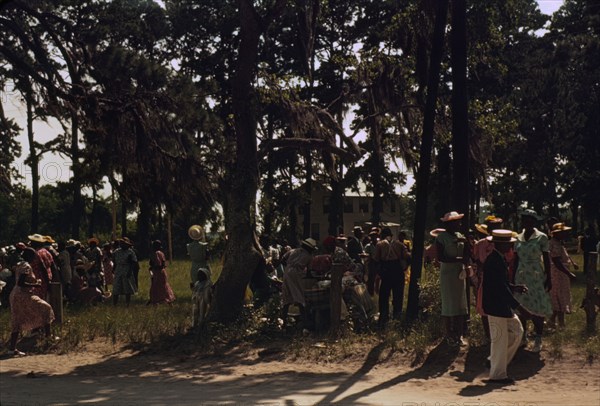 A Fourth of July celebration, St. Helena's Island, S.C., 1939. Creator: Marion Post Wolcott.