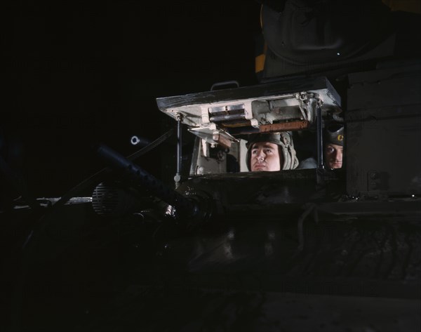 Light tank, Ft. Knox, Ky., 1942. Creator: Alfred T Palmer.