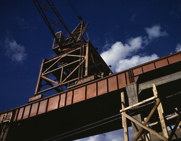 Construction at Douglas Dam (TVA), Tenn., 1942. Creator: Alfred T Palmer.