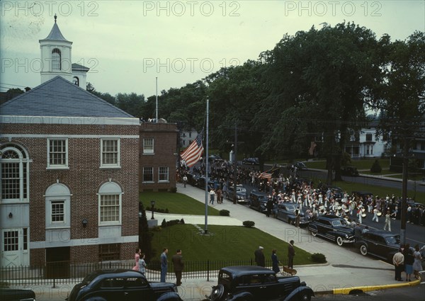 An American town and its way of life, Southington, Conn. , 1942. Creator: Charles Fenno Jacobs.