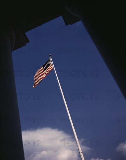 Flag, Detroit, Mich., 1942. Creator: Arthur S Siegel.