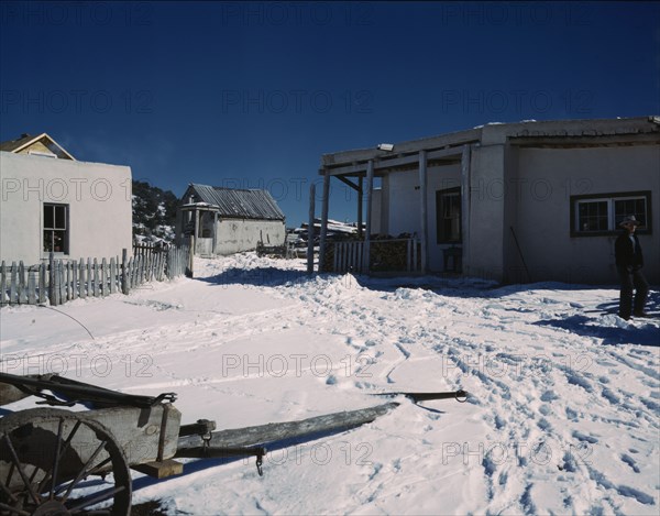 Trampas, New Mexico, 1943. Creator: John Collier.