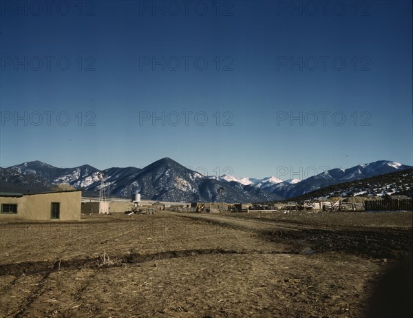 Questa vicinity, New Mexico, 1943. Creator: John Collier.