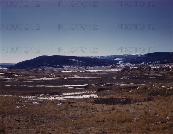 Valley of Chacon, Mora County, New Mexico, 1943. Creator: John Collier.