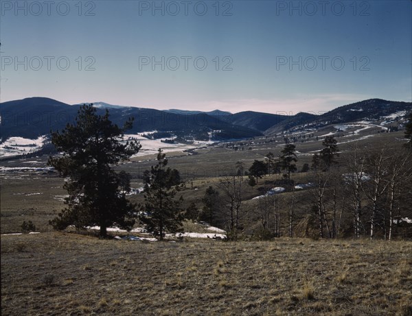 Moreno Valley, Colfax County, New Mexico, 1943. Creator: John Collier.