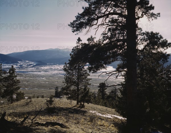 Moreno Valley, Colfax County, New Mexico, 1943. Creator: John Collier.