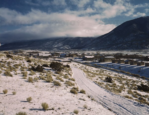 Questa, Taos Co., New Mexico, 1943. Creator: John Collier.