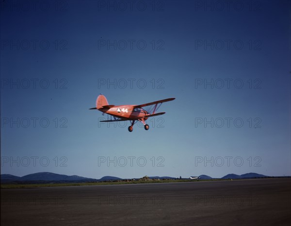 Civil Air Patrol Base, Bar Harbor, Maine, 1943. Creator: John Collier.