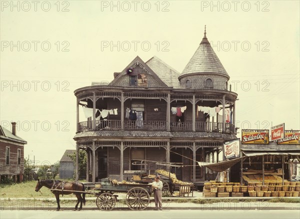 House, Houston, Texas, 1943. Creator: John Vachon.