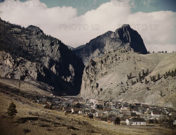 Old lead mines here have been reopened, Creede, Colo. , 1942. Creator: Andreas Feininger.