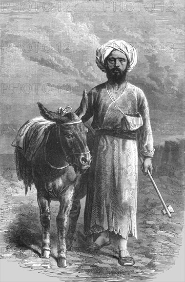 'Vambery in his Travelling Dress; A Ramble in Persia', 1875. Creator: Armin Vambery.