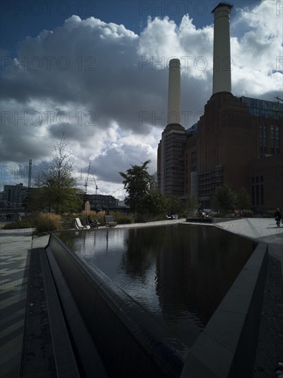 Around Battersea Power Station, London, UK, Oct 2021. Creator: Ethel Davies.