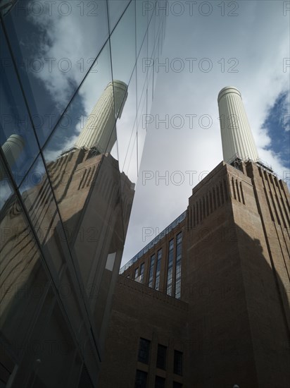 Around Battersea Power Station, London, UK, Oct 2021. Creator: Ethel Davies.