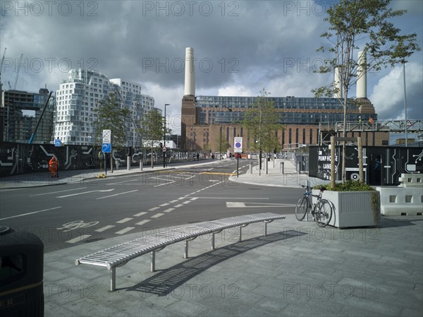 Around Battersea Power Station, London, UK, Oct 2021. Creator: Ethel Davies.