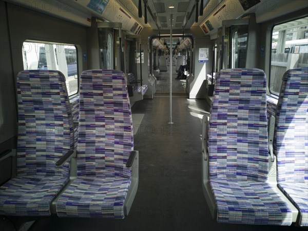 Elizabeth Line, Abbey Wood, London, UK, May 2022. Creator: Ethel Davies.