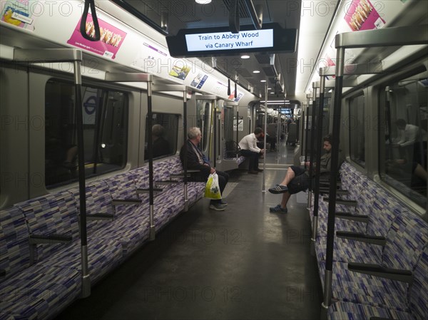 Elizabeth Line, Liverpool St, London, UK, May 2022. Creator: Ethel Davies.