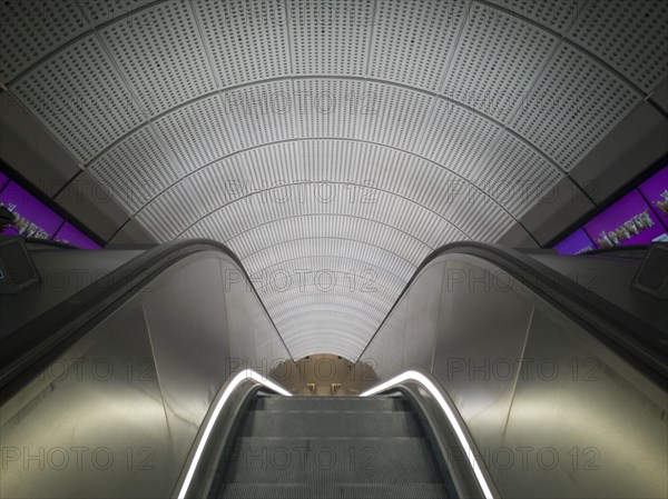 Elizabeth Line, Liverpool St, London, UK, May 2022. Creator: Ethel Davies.