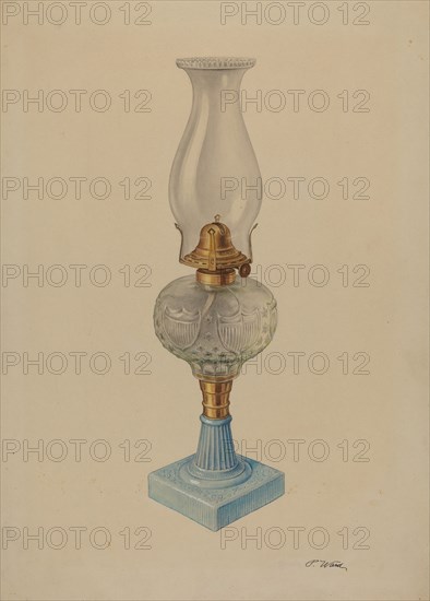 Lamp, c. 1938.