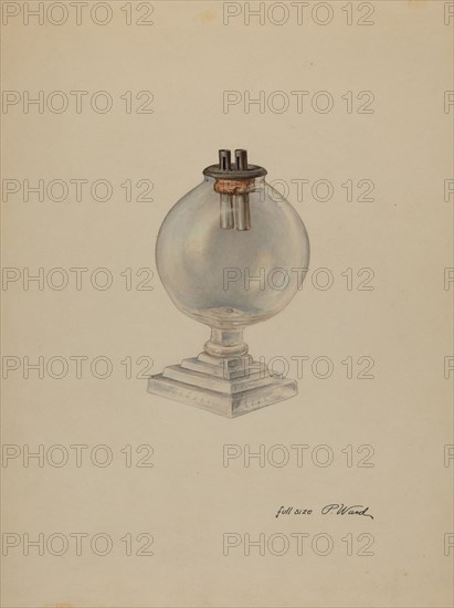 Lamp, c. 1938.