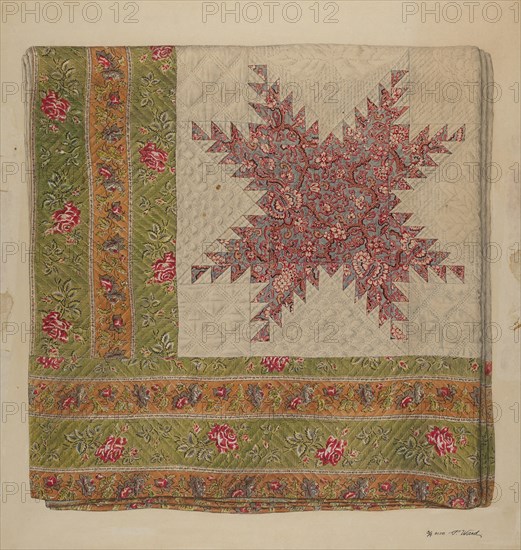 Quilt, c. 1938.