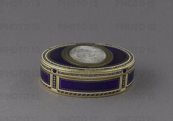 Snuff box, c1780.