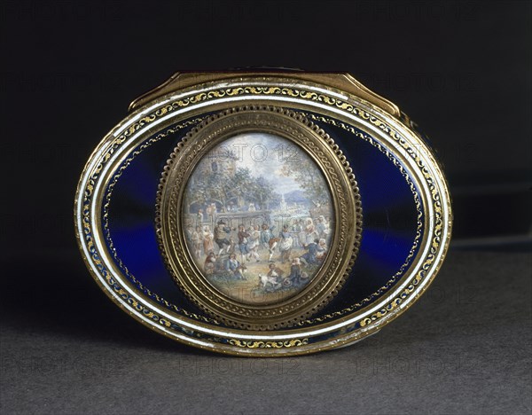 Snuff box, c1780.