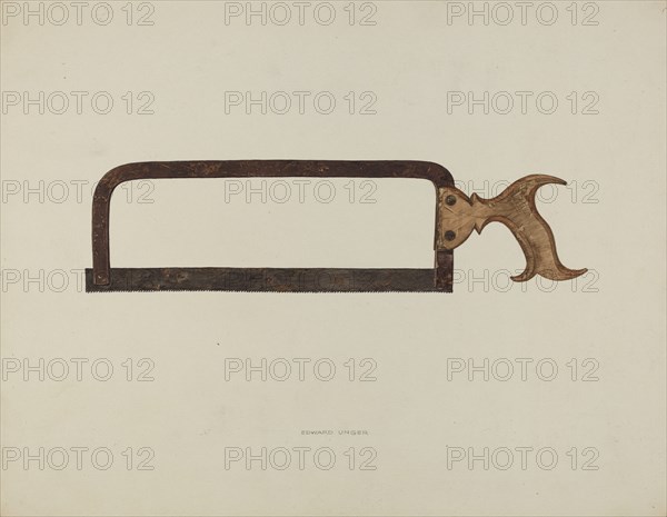 Saw, c. 1938.