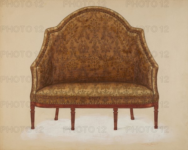 Sofa, c. 1936.