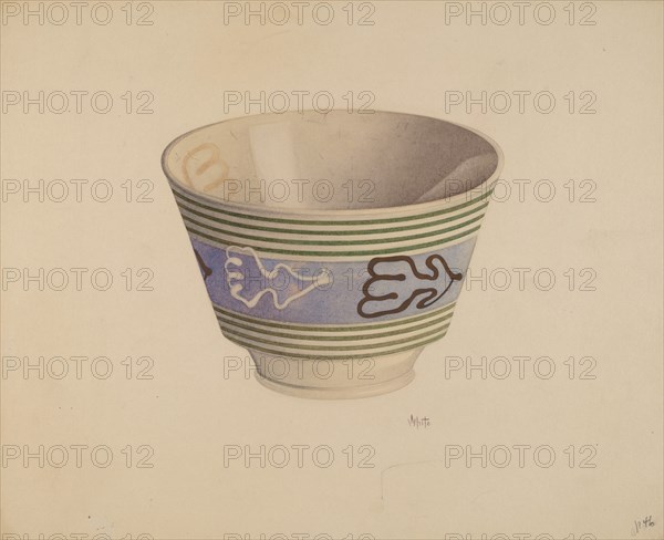 Bowl, c. 1938.