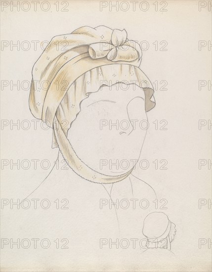Headdress, c. 1937.
