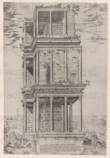 The Septizodium, 1556.