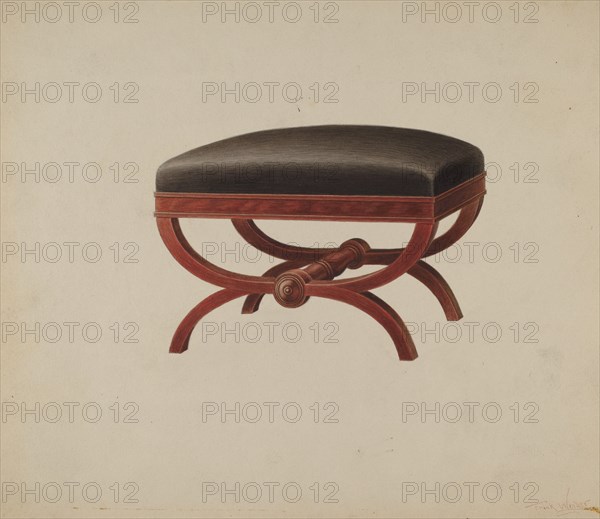 Stool, c. 1937.