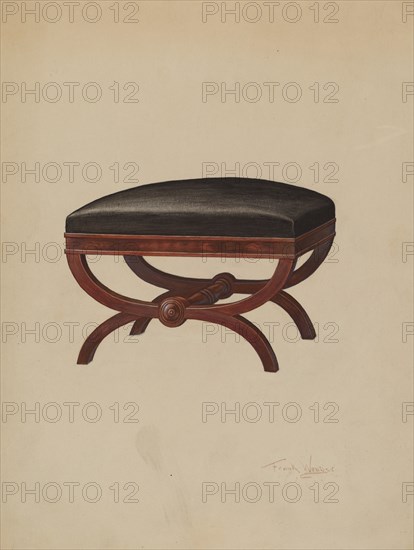 Stool, c. 1937.