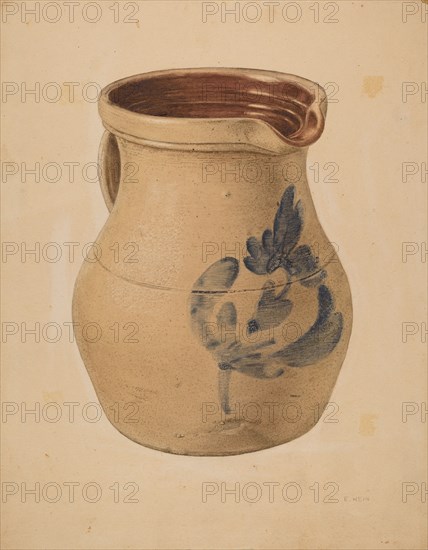 Pitcher, c. 1939.