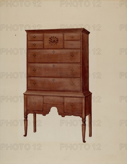 Highboy, c. 1936.