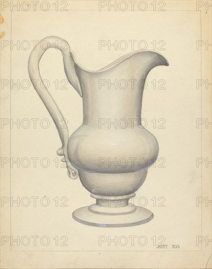 Pitcher, c. 1940.