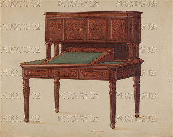 Desk, 1935/1942.