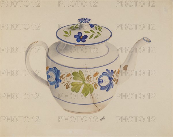 Teapot, c. 1938.