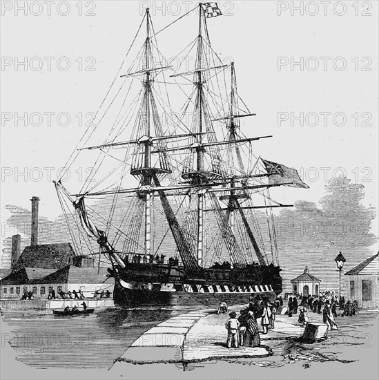 'London Docks', 1854. Creator: Unknown.