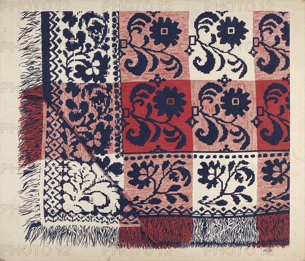 Coverlet, 1937.