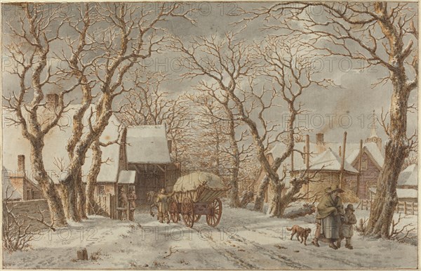 Winter Scene, 1790.