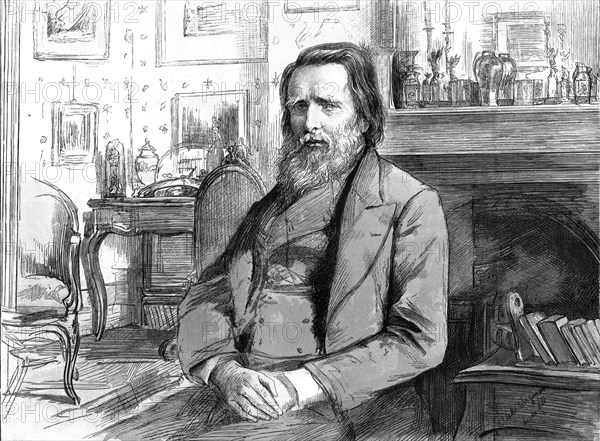 'Mr John Ruskin', 1886. Creator: Unknown.