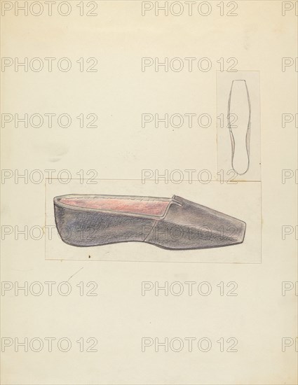 Slipper, c. 1940.