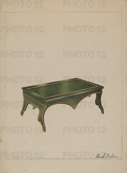 Footstool, c. 1936.