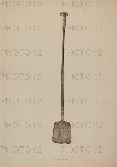 Flue Shovel, c. 1937.