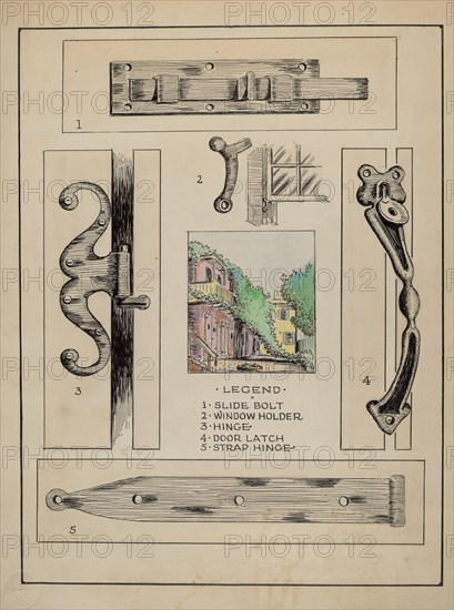 Iron Hardware, c. 1936.