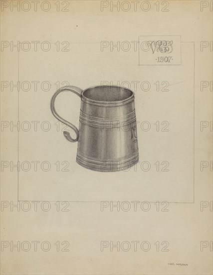 Silver Mug, 1936.